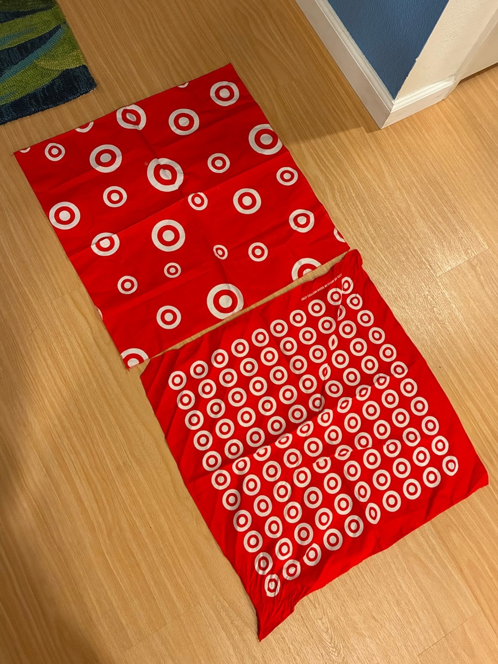 Target Red and White Bullseye Bandanas NWOT